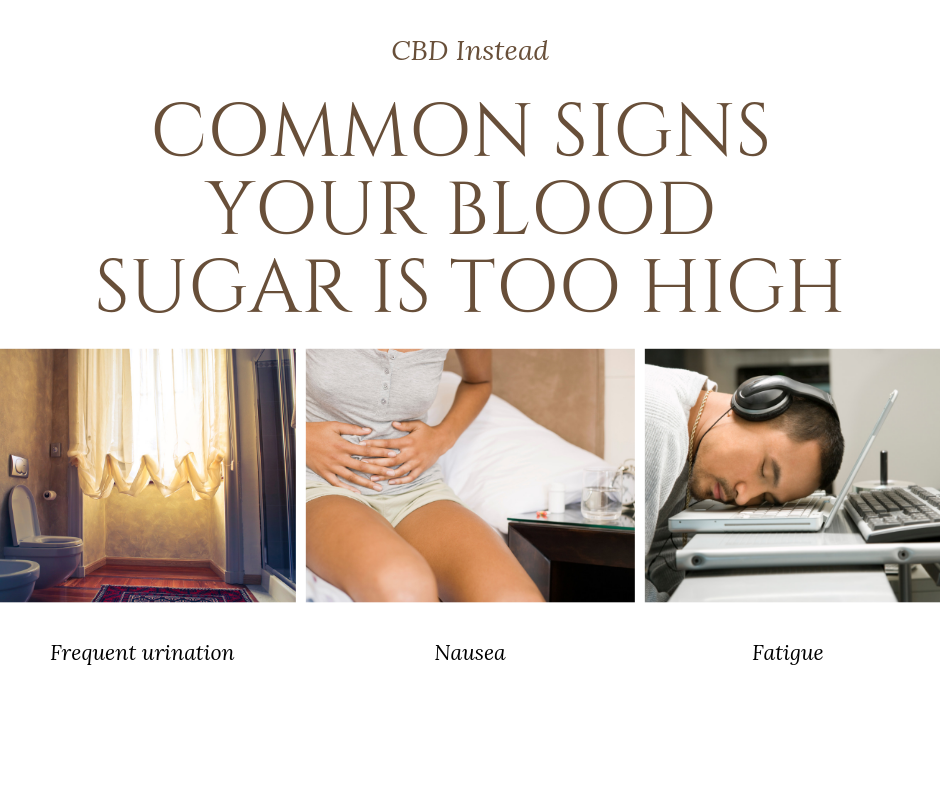 4 Signs of High Blood Sugar â CBD Instead