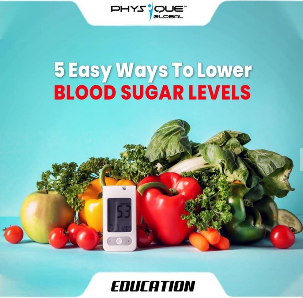 5 Easy ways to Lower Blood Sugar Levels