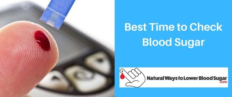 Best Time to Check Blood Sugar