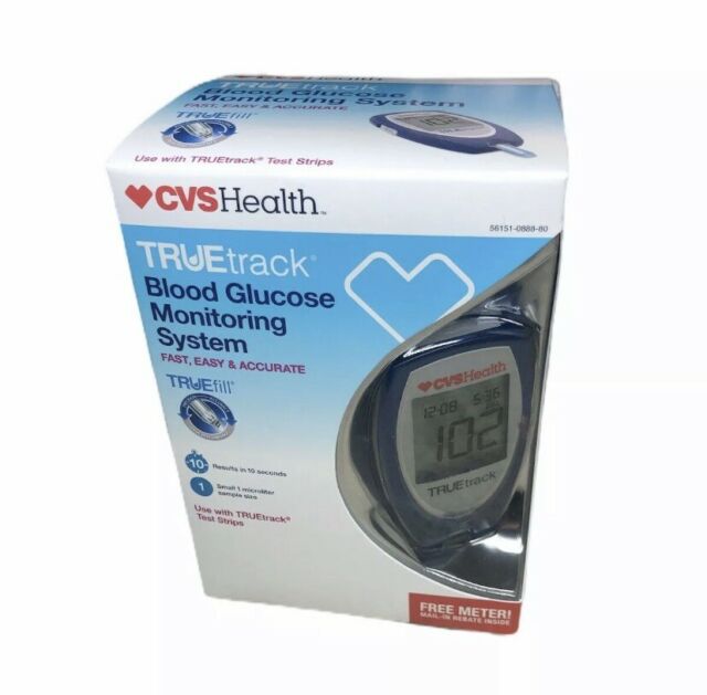 CVS Health True Track Blood Glucose Monitoring System w ...