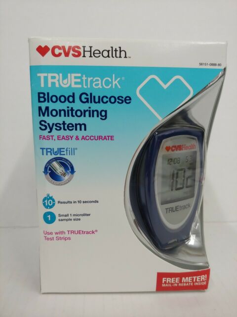 CVS TRUEtrack Blood Glucose Monitoring System for sale ...