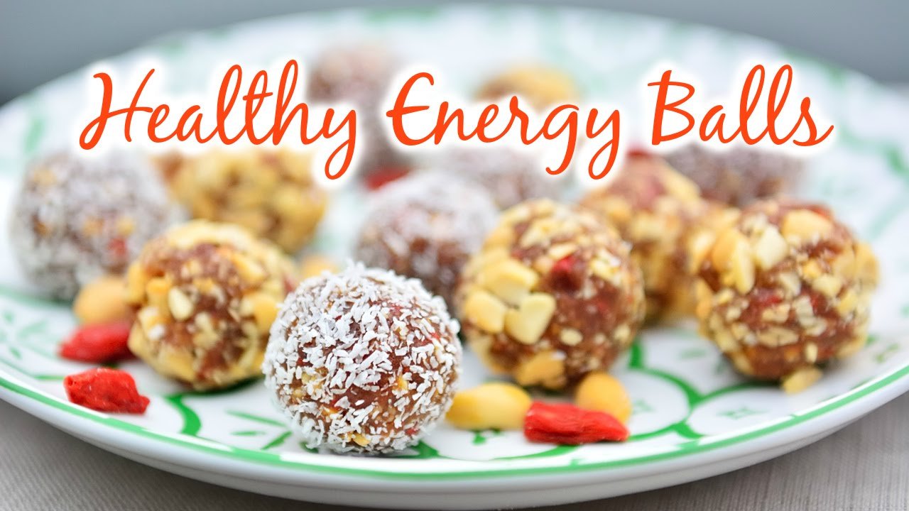 Energy Balls  Easy 5 Ingredient Healthy, Vegan, Sugar ...
