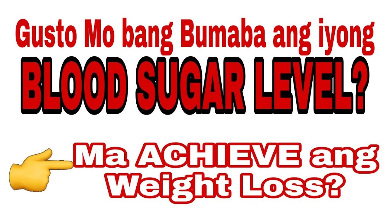 HOW TO LOWER BLOOD SUGAR LEVEL