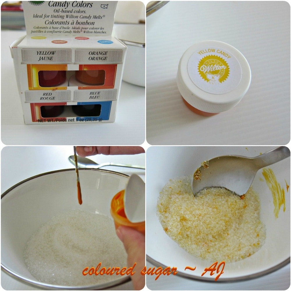 How To Make Coloured Sugar At Home