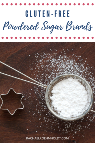 Is Powdered Sugar Gluten
