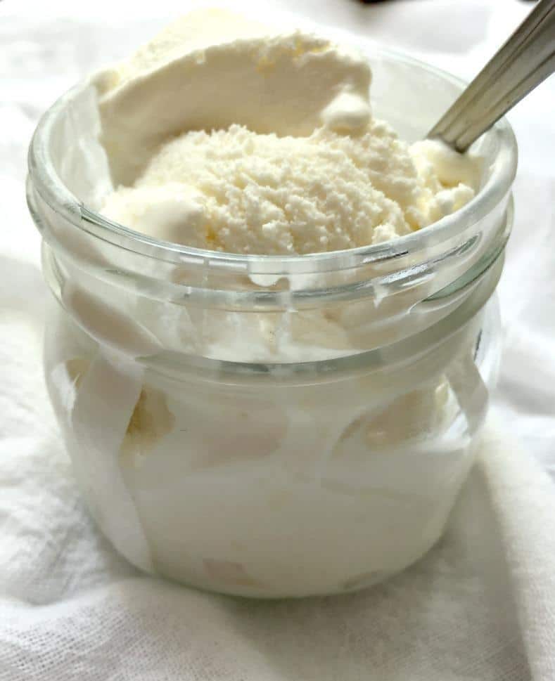 Low Sugar Vanilla Ice Cream Recipe