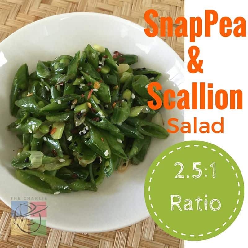 Snap Pea and Spring Onion Salad