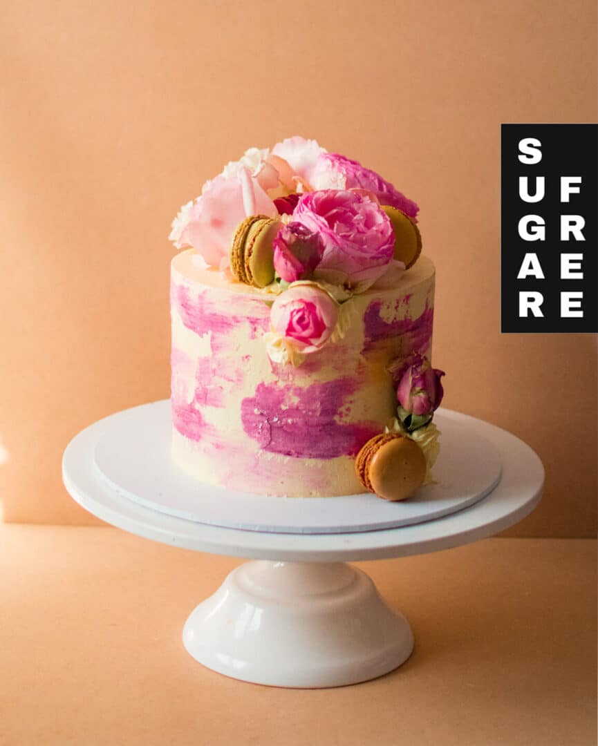 Sugar Free Mini Pink Cake