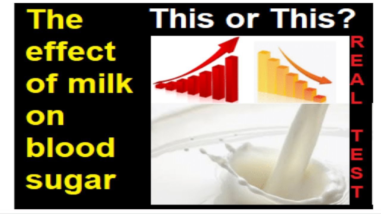 The Effect of Milk on Blood Sugar What Happened to My ...